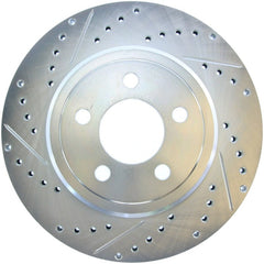 Stoptech - StopTech Select Sport 2011 - 2012 Dodge Challenger RT Drilled and Slotted Rear Right Brake Rotor - Demon Performance