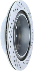 Stoptech - StopTech Select Sport Nissan Slotted and Drilled Right Rear Rotor - Demon Performance