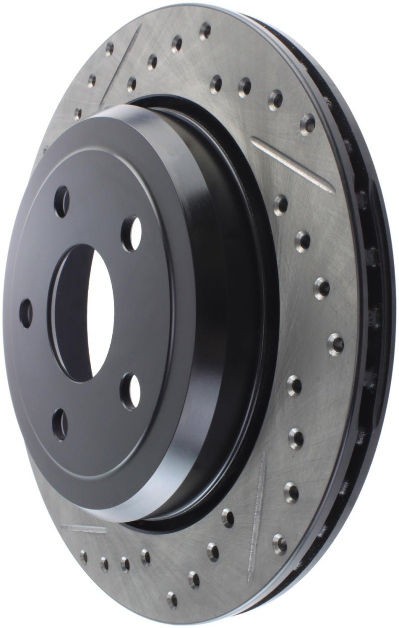 Stoptech - StopTech Slotted & Drilled Sport Brake Rotor 11 - 17 Jeep Grand Cherokee (Excludes SRT8) - Demon Performance