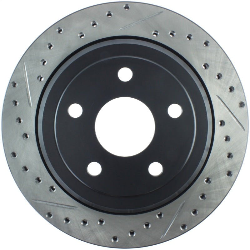 Stoptech - StopTech Slotted & Drilled Sport Brake Rotor 11 - 17 Jeep Grand Cherokee (Excludes SRT8) - Demon Performance