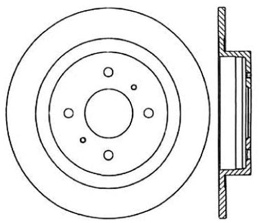 Stoptech - StopTech Slotted & Drilled Sport Brake Rotor - Demon Performance