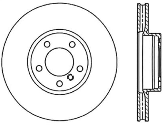 Stoptech - StopTech Slotted & Drilled Sport Brake Rotor - Demon Performance