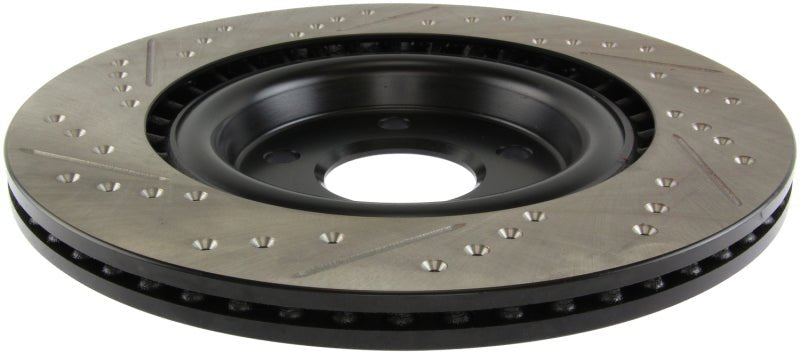 Stoptech - StopTech Slotted & Drilled Sport Brake Rotor - Demon Performance
