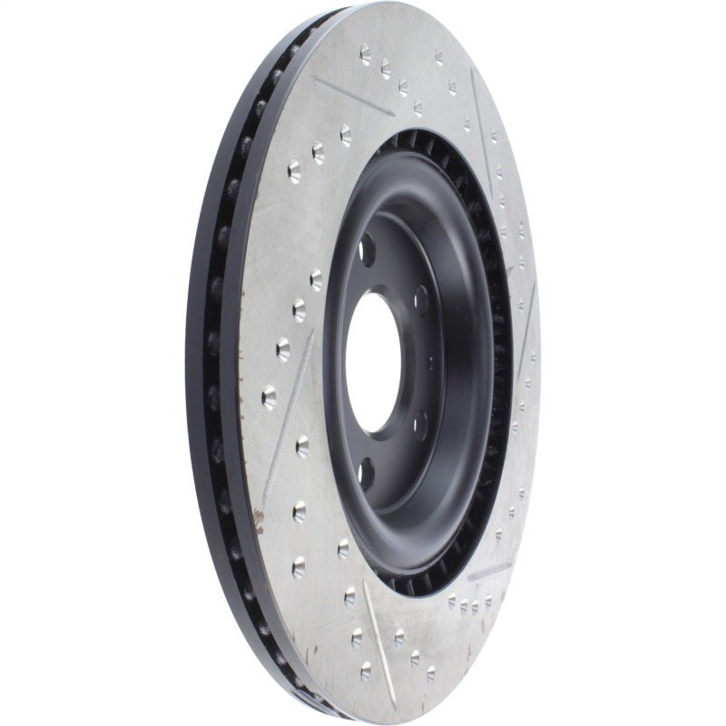 Stoptech - StopTech Slotted & Drilled Sport Brake Rotor - Demon Performance