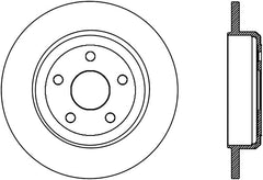 Stoptech - StopTech Slotted Sport Brake Rotor 11 - 17 Jeep Grand Cherokee (Excludes SRT8) - Demon Performance