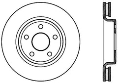 Stoptech - StopTech Slotted Sport Front Left Brake Rotor 11 - 17Jeep Grand Cherokee (Exludes SRT8) - Demon Performance