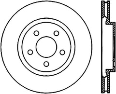 Stoptech - StopTech Sport Slotted (CRYO) 05 - 19 Chrysler 300 Rear Right Slotted Rotor - Demon Performance