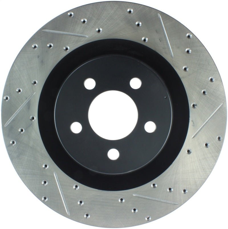 Stoptech - StopTech SportStop 06 - 09 Chrysler SRT - 8 Front Left Drilled & Slotted Rotor - Demon Performance