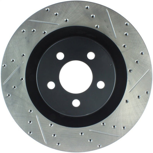 Stoptech - StopTech SportStop 06 - 09 Chrysler SRT - 8 Front Left Drilled & Slotted Rotor - Demon Performance