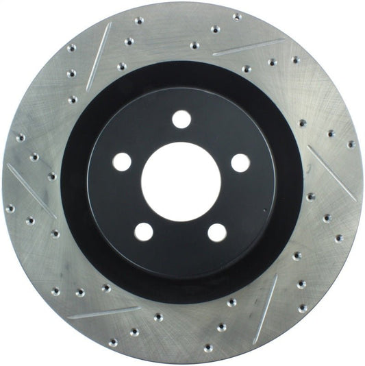 Stoptech - StopTech SportStop 06 - 09 Chrysler SRT - 8 Front Right Drilled & Slotted Rotor - Demon Performance