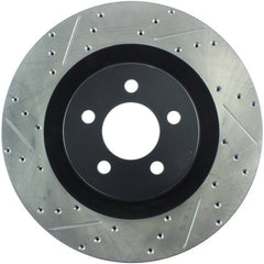 Stoptech - StopTech SportStop 06 - 09 Chrysler SRT - 8 Front Right Drilled & Slotted Rotor - Demon Performance
