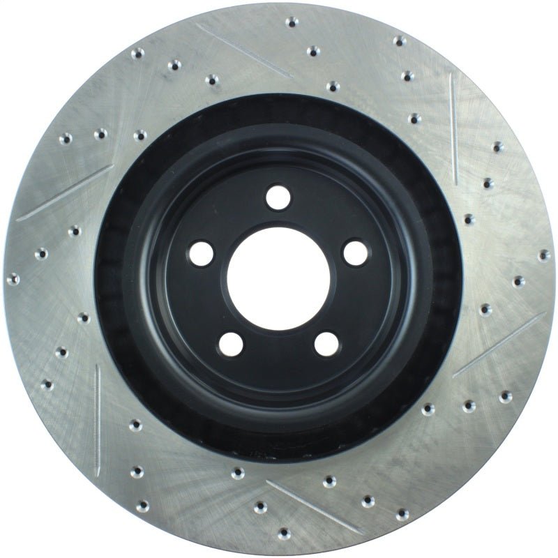 Stoptech - StopTech SportStop 06 - 09 Chrysler SRT - 8 Front Right Drilled & Slotted Rotor - Demon Performance