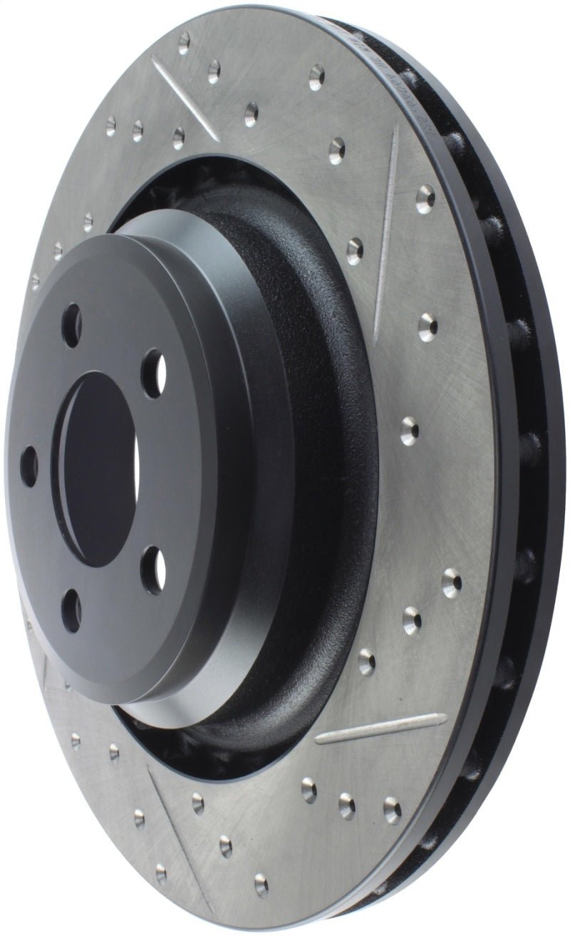 Stoptech - StopTech SportStop 06 - 09 Chrysler SRT - 8 Rear Left Drilled & Slotted Rotor - Demon Performance
