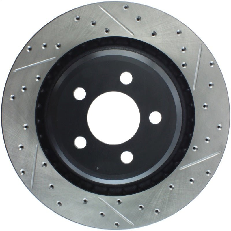 Stoptech - StopTech SportStop 06 - 09 Chrysler SRT - 8 Rear Left Drilled & Slotted Rotor - Demon Performance