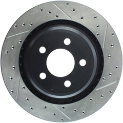 Stoptech - StopTech SportStop 06 - 09 Chrysler SRT - 8 Rear Left Drilled & Slotted Rotor - Demon Performance