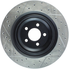 Stoptech - StopTech SportStop 06 - 09 Chrysler SRT - 8 Rear Left Drilled & Slotted Rotor - Demon Performance