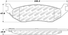 Stoptech - StopTech Street Select Brake Pads - Front - Demon Performance