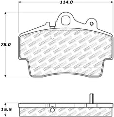 Stoptech - StopTech Street Select Brake Pads w/ Hardware - Front - Demon Performance