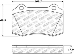 Stoptech - StopTech Street Touring Brake Pads - Demon Performance