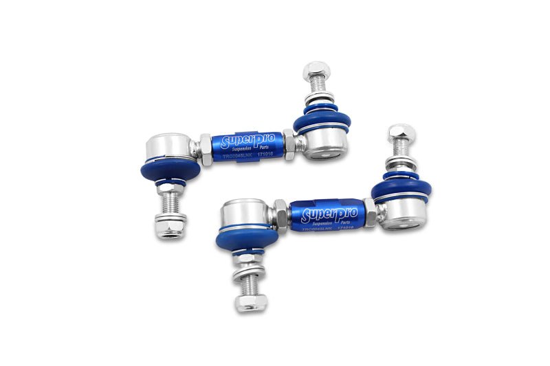 Superpro - SuperPro 2004 Lexus RX330 0 Rear HD Adjustable End Link Set (10mm Studs 100mm - 120mm Length) - Demon Performance