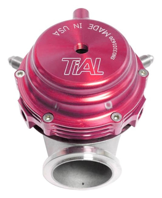 TiALSport - TiAL Sport MVR Wastegate 44mm 14.5 PSI w/Clamps - Red - Demon Performance