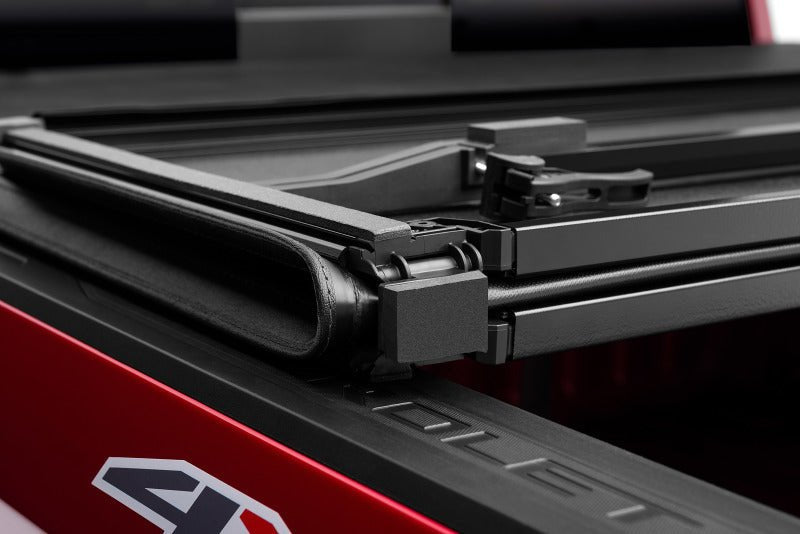Tonno Pro - Tonno Pro 04 - 15 Nissan Titan 5.5ft (Incl 42 - 498 Utility Track Kit) Hard Fold Tonneau Cover - Demon Performance