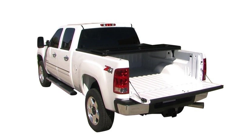 Tonno Pro - Tonno Pro 04 - 15 Nissan Titan 5.5ft (Incl 42 - 498 Utility Track Kit) Hard Fold Tonneau Cover - Demon Performance