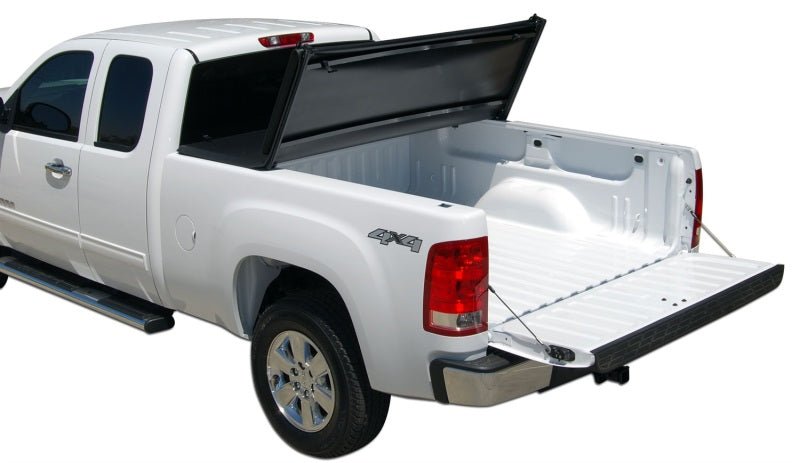 Tonno Pro - Tonno Pro 04 - 15 Nissan Titan 5.5ft (Incl 42 - 498 Utility Track Kit) Tonno Fold Tri - Fold Tonneau Cover - Demon Performance