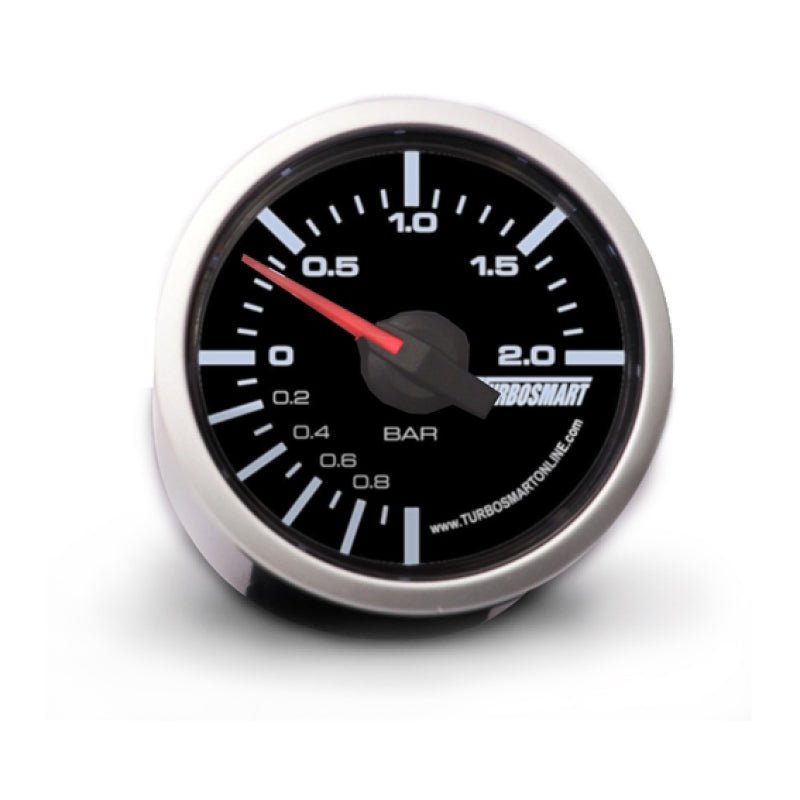 Turbosmart - Turbosmart 0 - 2 Bar 52mm Boost Gauge - Demon Performance