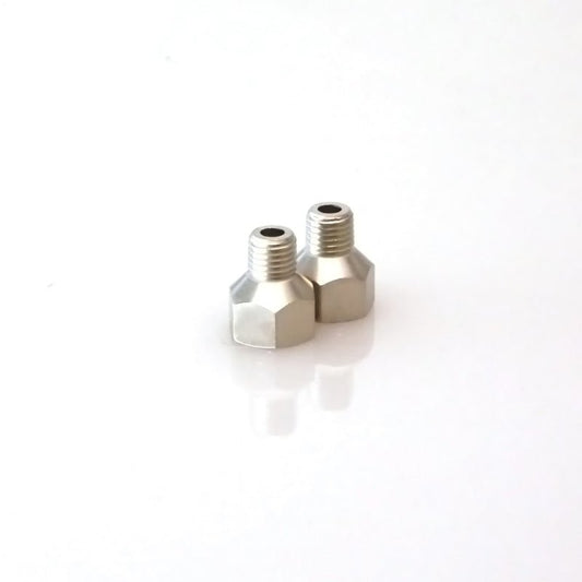 Turbosmart - Turbosmart 1/16in NPT Male - 1/8in NPT Female Fittings - Demon Performance
