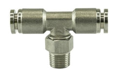 Turbosmart - Turbosmart 1/8 NPT to TEE 1/4 Pushloc Stainless Steel - Demon Performance