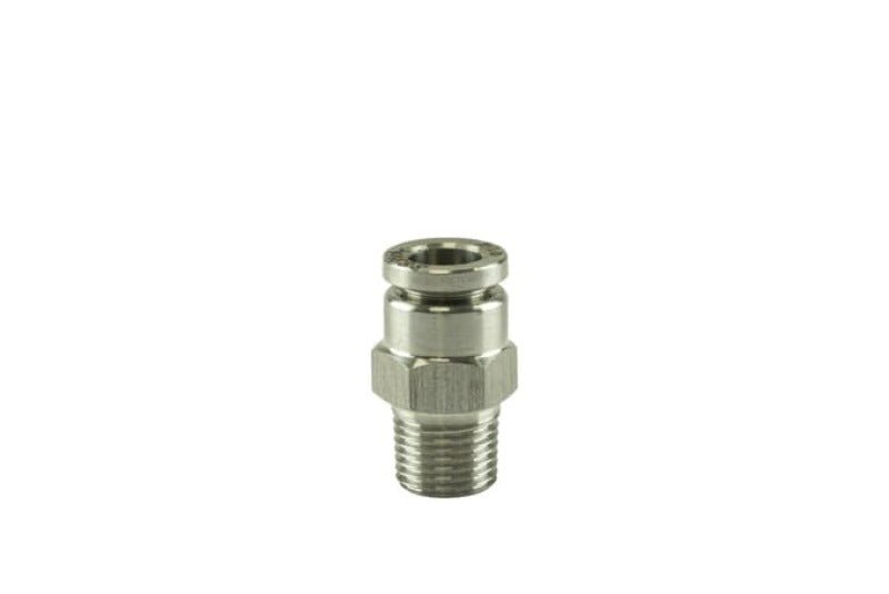 Turbosmart - Turbosmart 1/8in NPT to Straight 1/4in Pushloc Stainless Steel - Demon Performance