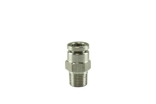 Turbosmart - Turbosmart 1/8in NPT to Straight 1/4in Pushloc Stainless Steel - Demon Performance