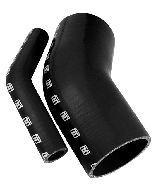 Turbosmart - Turbosmart 45 Elbow 2.00 - Black Silicone Hose - Demon Performance