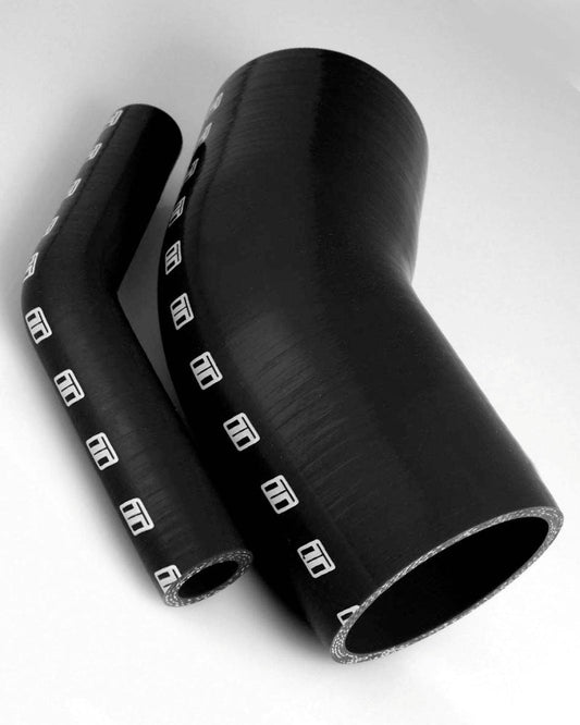 Turbosmart - Turbosmart 45 Elbow 4.00 - Black Silicone Hose - Demon Performance