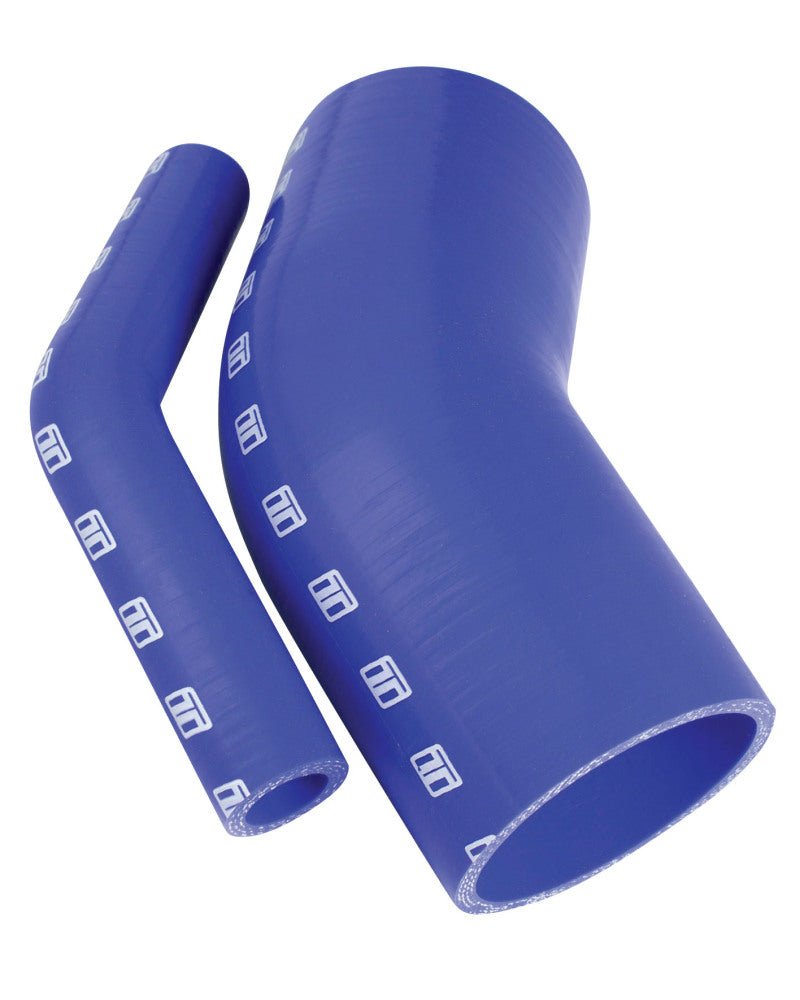 Turbosmart - Turbosmart 45 Elbow 4.00 - Blue Silicone Hose - Demon Performance