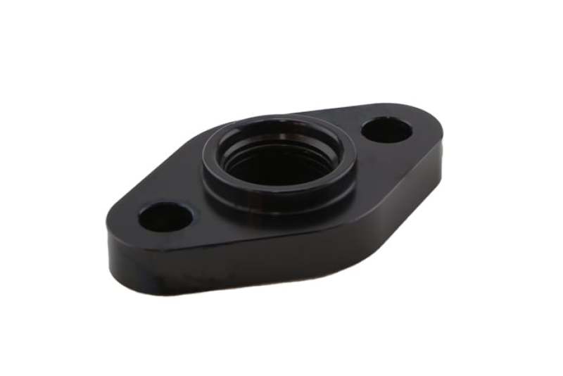 Turbosmart - Turbosmart Billet Turbo Drain Adapter w/ Silicon O - Ring 52.4mm Mounting Hole Ctr Universal Fit - Demon Performance