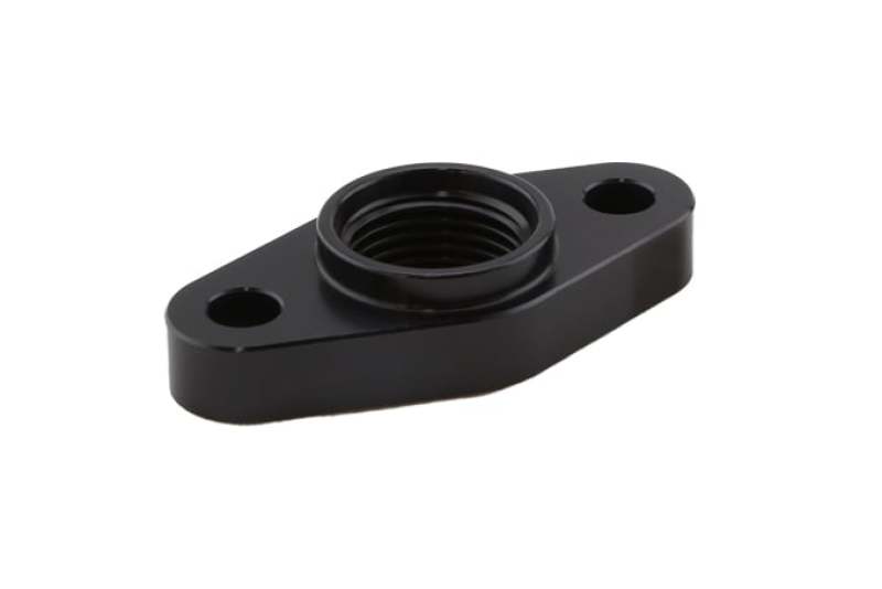 Turbosmart - Turbosmart Billet Turbo Drain Adapter w/ Silicon O - Ring 52mm Mounting Holes - T3/T4 Style Fit - Demon Performance