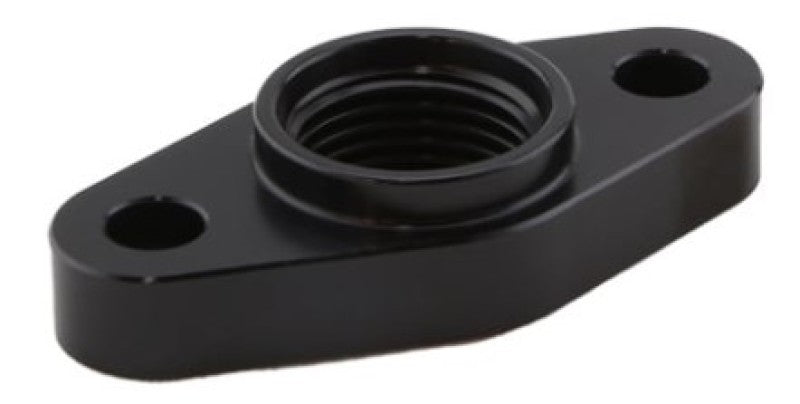 Turbosmart - Turbosmart Billet Turbo Drain Adapter w/ Silicon O - Ring 52mm Mounting Holes - T3/T4 Style Fit - Demon Performance