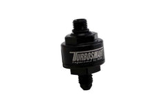 Turbosmart - Turbosmart Billet Turbo Oil Feed Filter w/ 44 Micron Pleated Disc AN - 4 Male to AN - 4 ORB - Black - Demon Performance