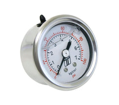 Turbosmart - Turbosmart FPR Gauge 0 - 100psi Liquid Fill - Demon Performance