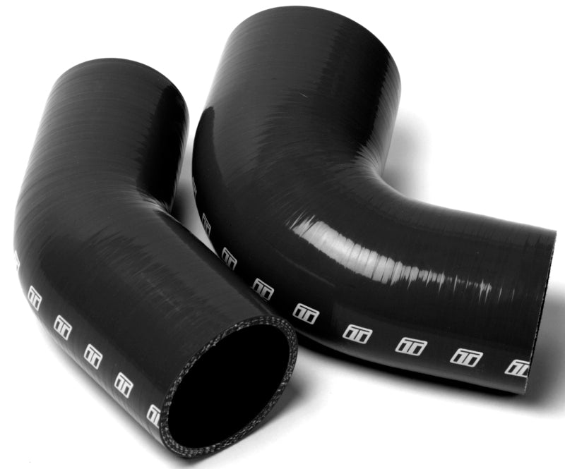 Turbosmart - Turbosmart Hose 45 Deg Reducer Elbow 2.00 - 3.00 - Black - Demon Performance