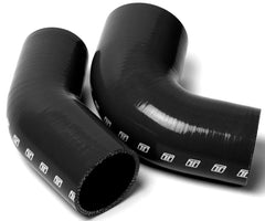 Turbosmart - Turbosmart Hose 45 Deg Reducer Elbow 2.00 - 3.00 - Black - Demon Performance