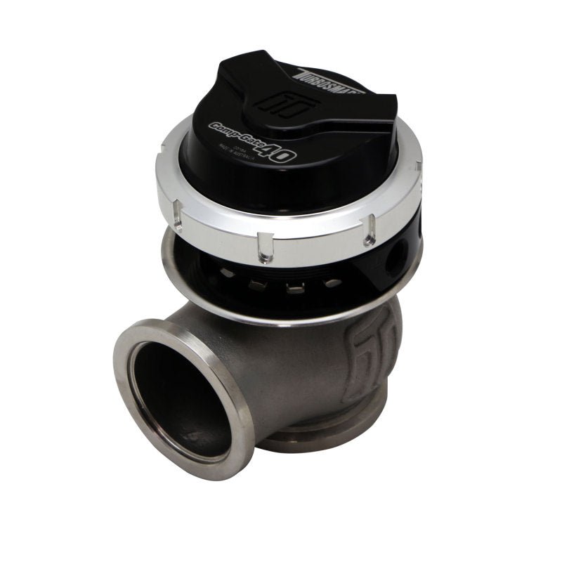 Turbosmart - Turbosmart WG40 Gen V Compgate 40mm - 7 PSI Black - Demon Performance