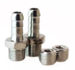 Turbosmart - Turbosmart WG50/60 1/8NPT - 6MM Hose Tail Fitting Kit w/ Plug - Demon Performance