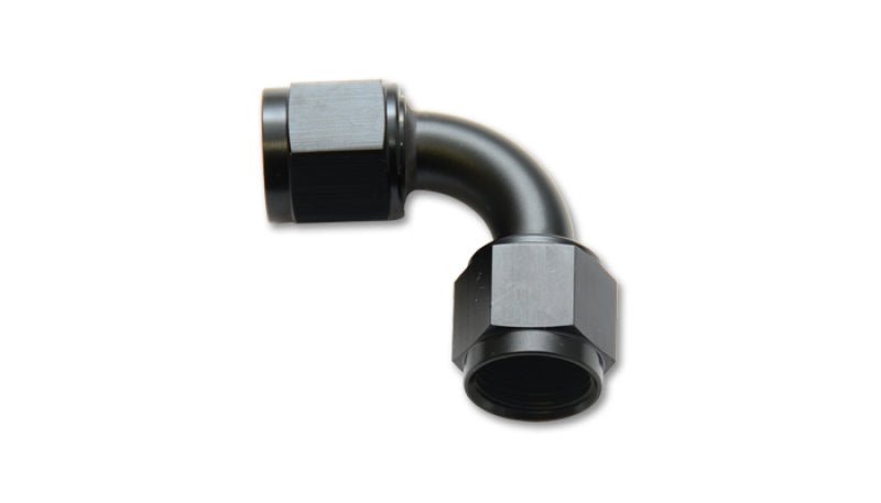 Vibrant - Vibrant - 16AN Female 90 Degree Union Adapter (AN to AN) - Anodized Black Only - Demon Performance
