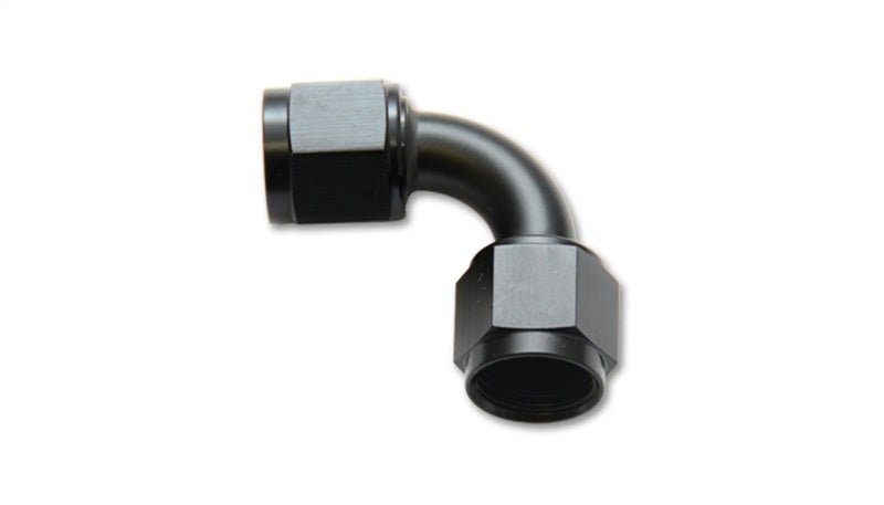 Vibrant - Vibrant - 16AN Female 90 Degree Union Adapter (AN to AN) - Anodized Black Only - Demon Performance