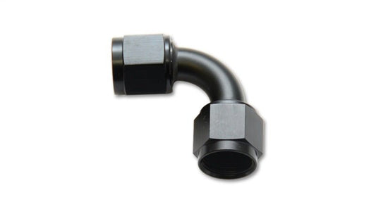 Vibrant - Vibrant - 16AN Female 90 Degree Union Adapter (AN to AN) - Anodized Black Only - Demon Performance