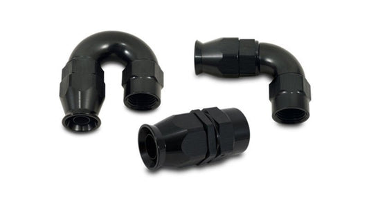 Vibrant - Vibrant 180 Degree High Flow Hose End Fitting for PTFE Lined Hose - 12AN - Demon Performance