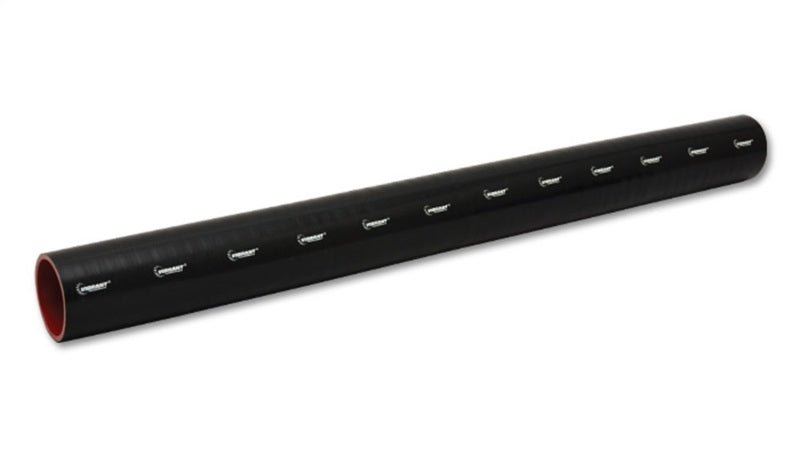 Vibrant - Vibrant 4 Ply Reinforced Silicone Straight Hose Coupling - 4in I.D. x 36in long (BLACK) - Demon Performance